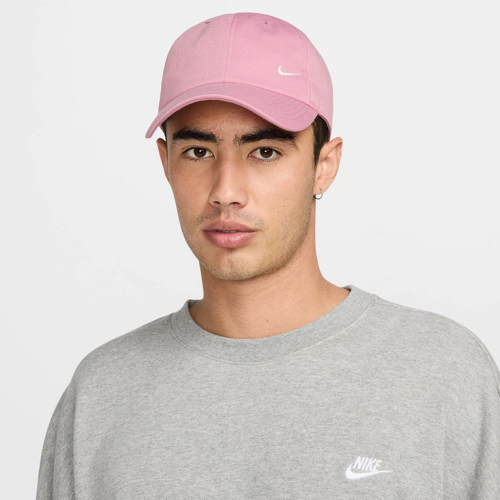 Unisex Nike Pink Swoosh Club Adjustable Hat