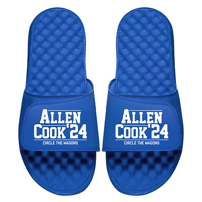 Youth ISlide Josh Allen and James Cook Royal NFLPA 2024 Campaign Slide Sandals