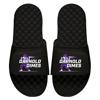 Youth ISlide Sam Darnold Black NFLPA Dimes Slide Sandals