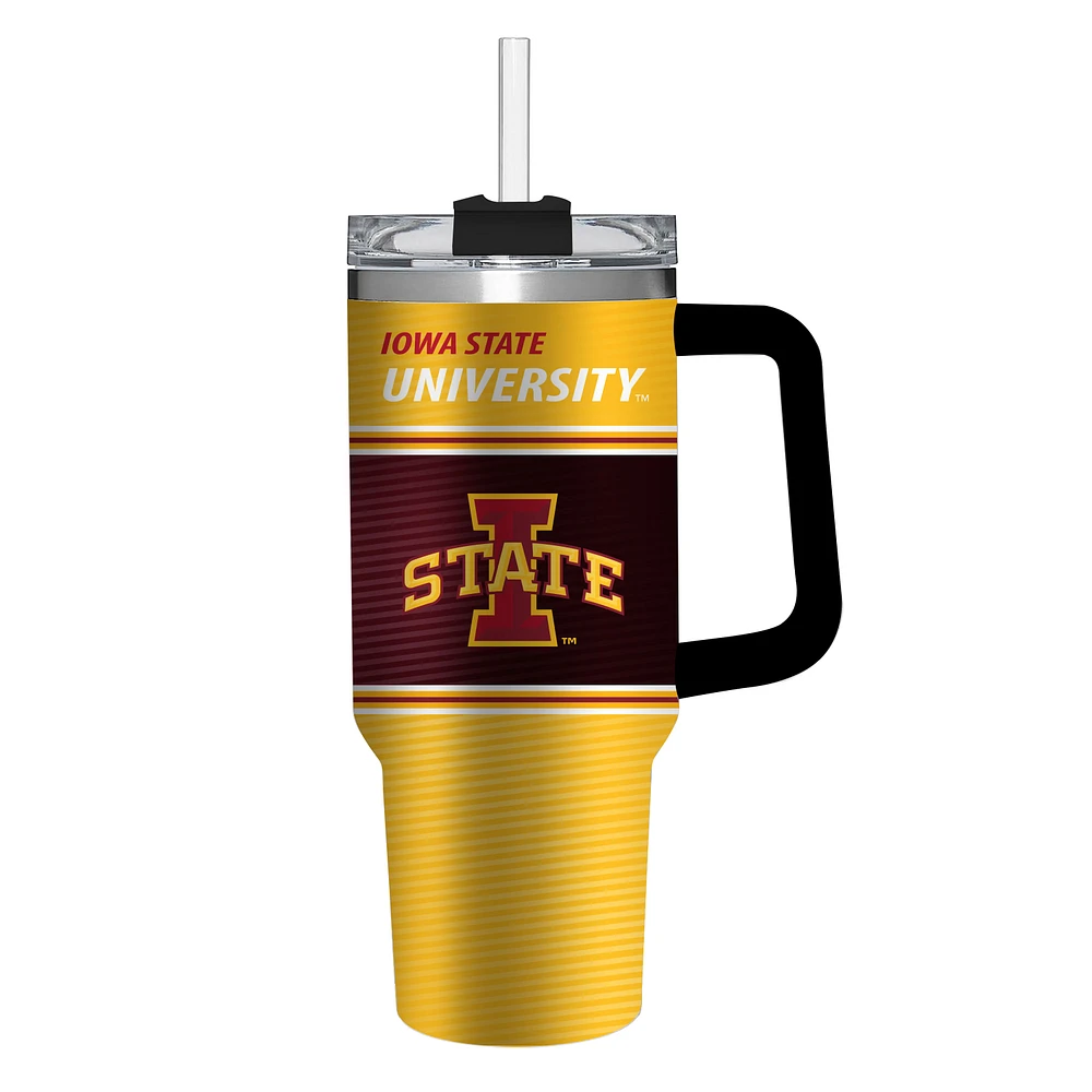 Iowa State Cyclones 40oz. Stainless Steel Canyon Cup with Straw