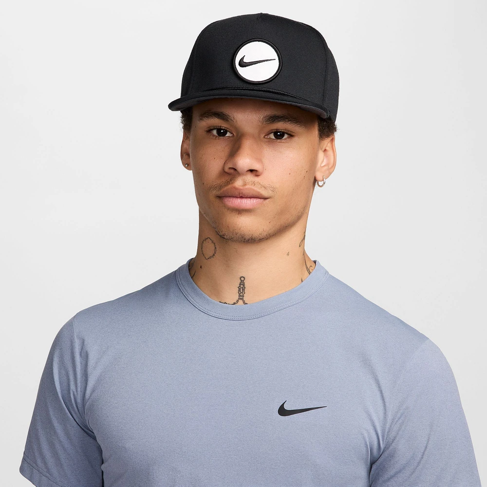 Unisex Nike Black Retro Pro Performance Snapback Hat
