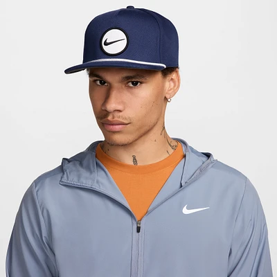 Unisex Nike Navy Retro Pro Performance Snapback Hat