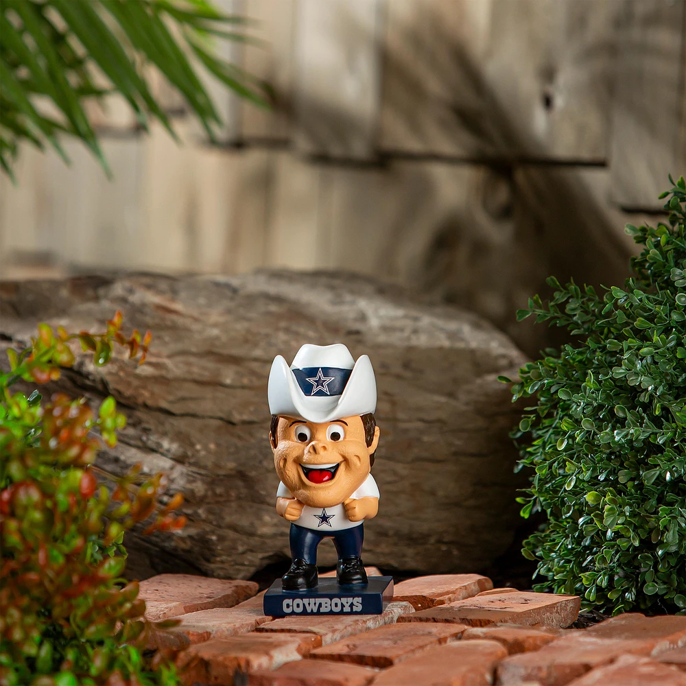 Dallas Cowboys Lil Big Head Mascot Garden Statue