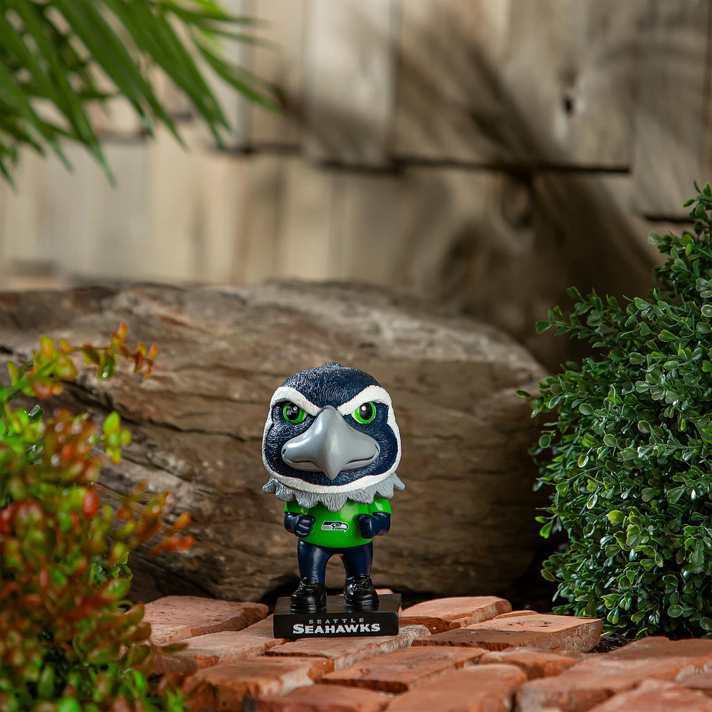 Seattle Seahawks Lil Big Head Mascot Garden Statue