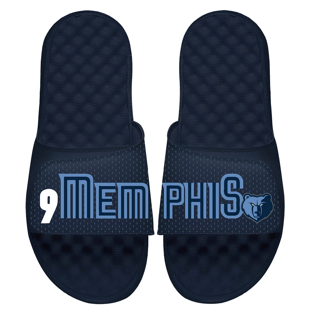 Youth ISlide Tony Allen Navy Memphis Grizzlies City Wordmark Slide Sandals