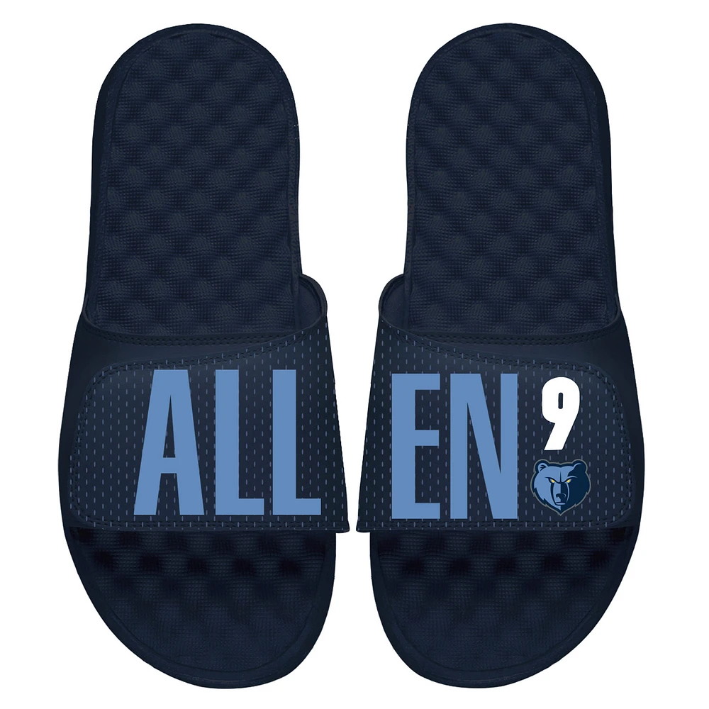 Unisex ISlide Tony Allen Navy Memphis Grizzlies Retired Player Wordmark Slide Sandals