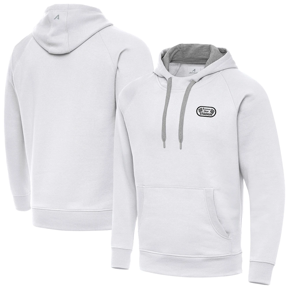 Men's Antigua Bowman Gray Stadium Victory Pullover Hoodie