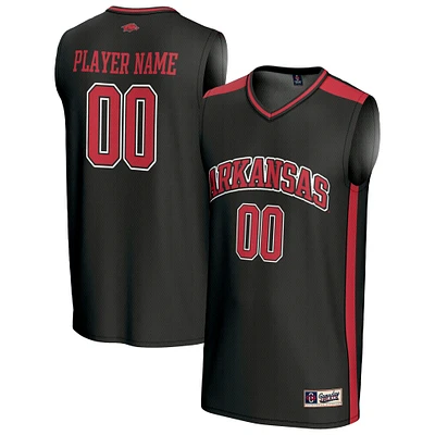 Unisex GameDay Greats Black Arkansas Razorbacks NIL Pick-A-Player Lightweight Men's Basketball Fashion Jersey