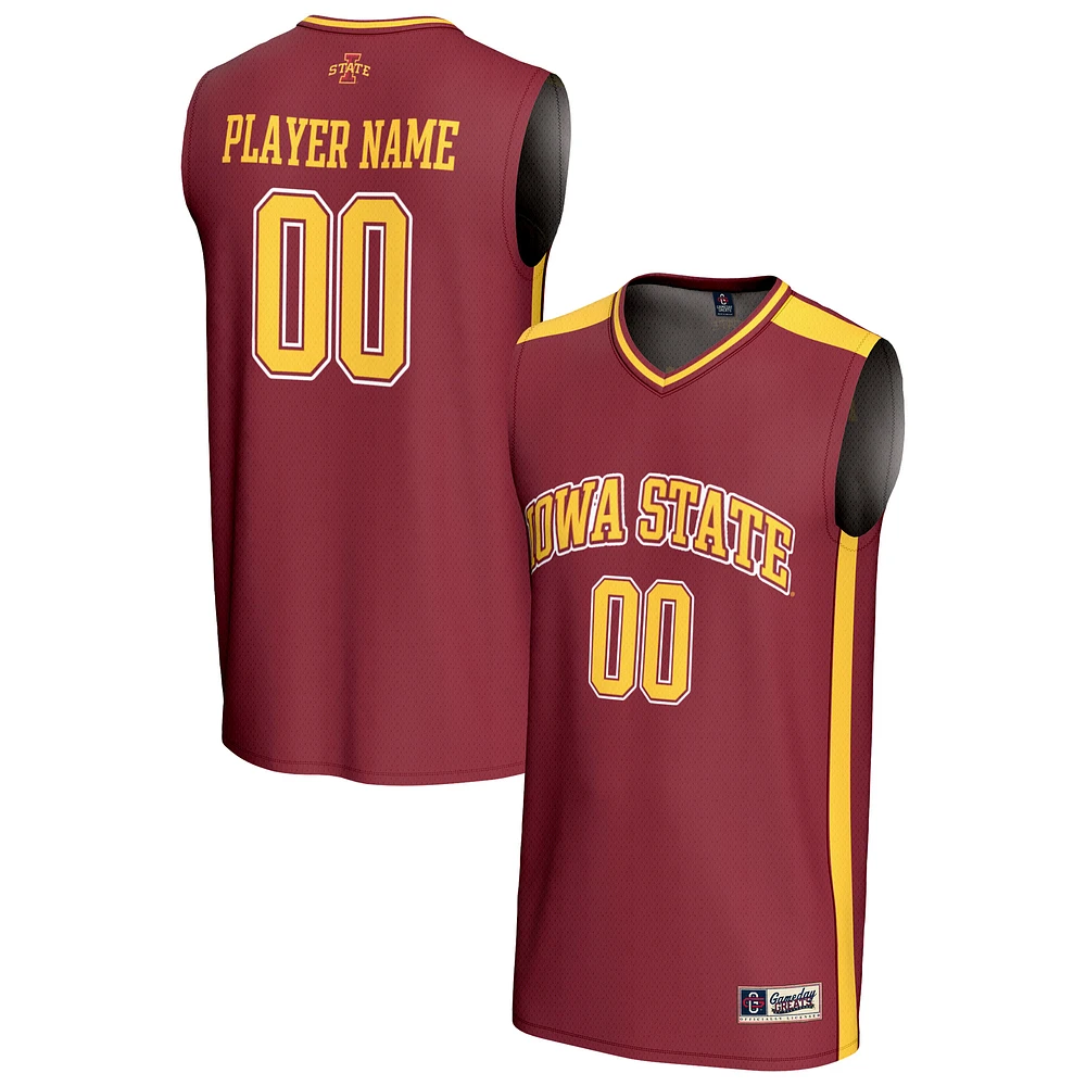 Unisex GameDay Greats Cardinal Iowa State Cyclones NIL Pick-A-Player Lightweight Women's Basketball Fashion Jersey