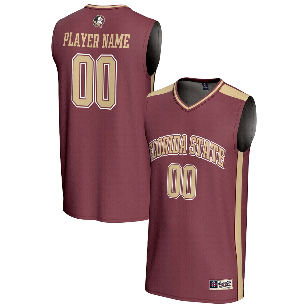 Unisex GameDay Greats Garnet Florida State Seminoles NIL Pick-A-Player Lightweight Women's Basketball Fashion Jersey