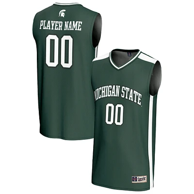 Unisex GameDay Greats Green Michigan State Spartans NIL Pick-A-Player Lightweight Women's Basketball Fashion Jersey