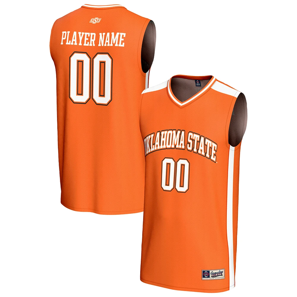 Unisex GameDay Greats Orange Oklahoma State Cowboys NIL Pick-A-Player Lightweight Women's Basketball Fashion Jersey