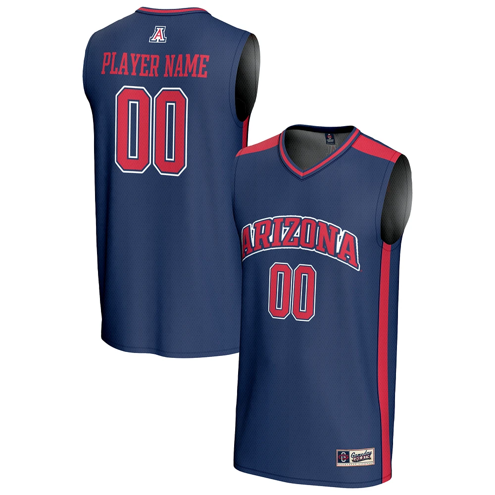 Youth GameDay Greats Navy Arizona Wildcats NIL Pick-A-Player Lightweight Women's Basketball Fashion Jersey