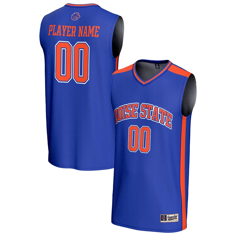 Youth GameDay Greats Royal Boise State Broncos NIL Pick-A-Player Lightweight Women's Basketball Fashion Jersey