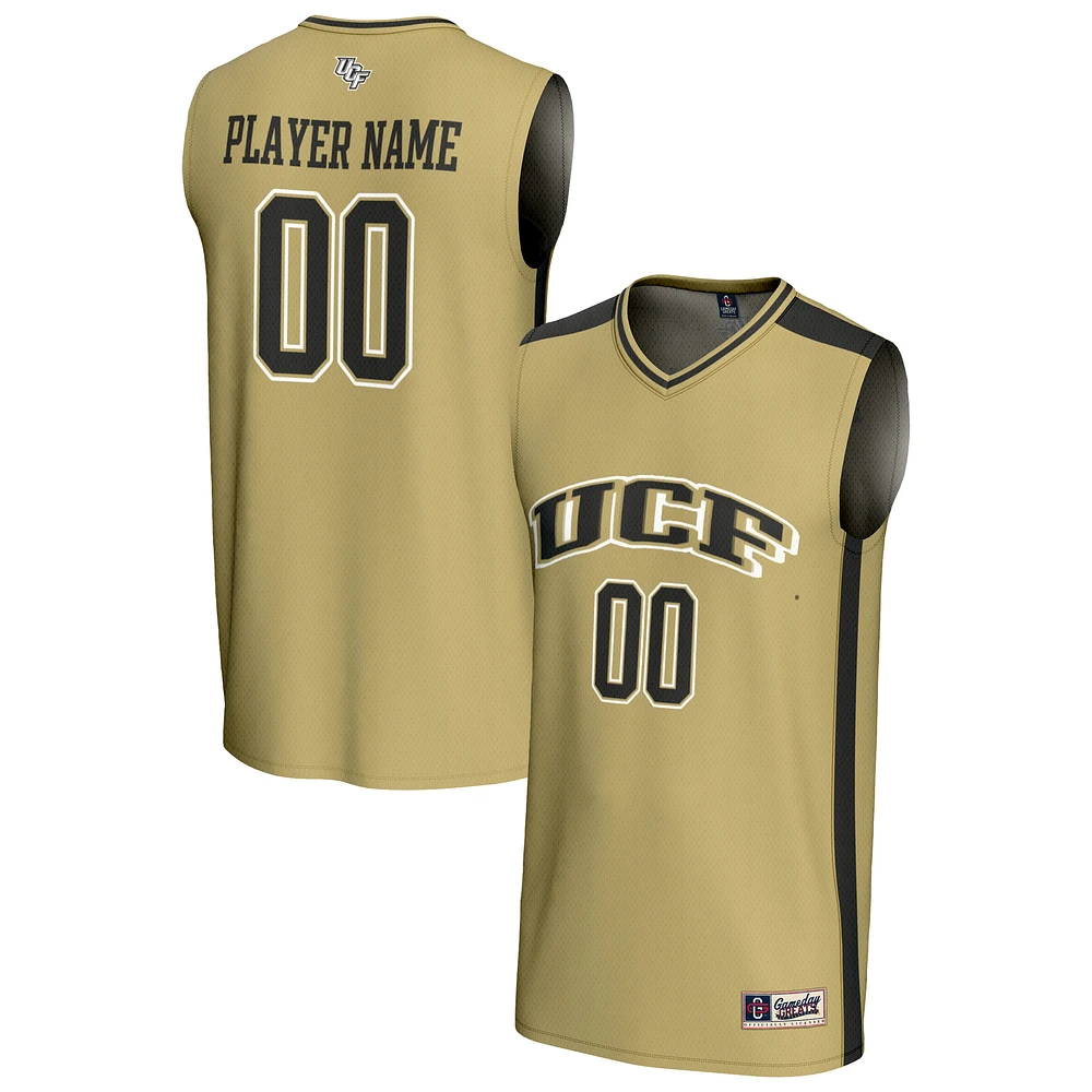 Youth GameDay Greats Gold UCF Knights NIL Pick-A-Player Lightweight Women's Basketball Fashion Jersey