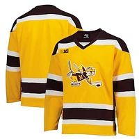 Men's  Gold Minnesota Golden Gophers Replica Hockey Jersey