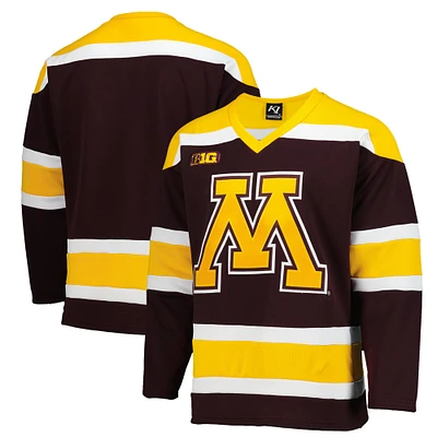 Men's  Maroon Minnesota Golden Gophers Replica Hockey Jersey