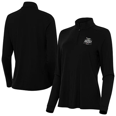 Women's Antigua Daytona International Speedway Intent Quarter-Zip Top