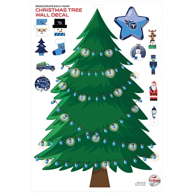 Tennessee Titans Holiday Wall Decal