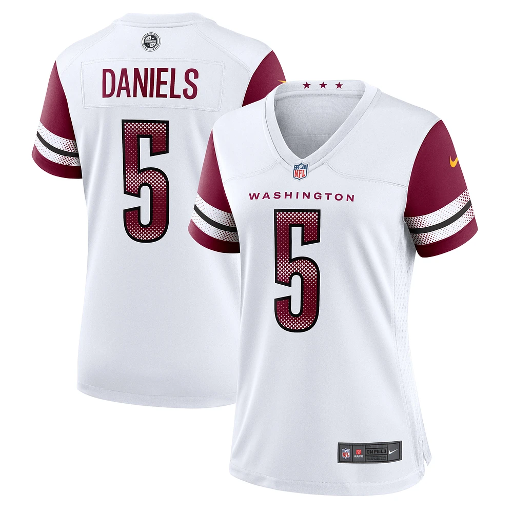 Women's Nike Jayden Daniels White Washington Commanders Game Jersey