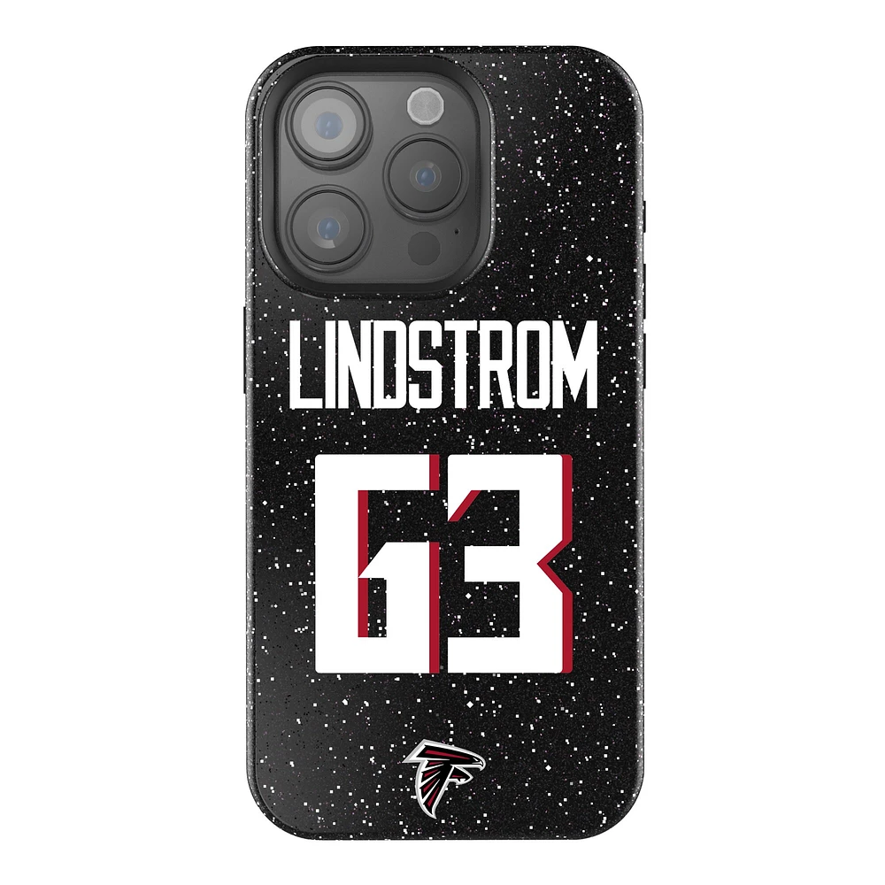 Keyscaper Chris Lindstrom Black Atlanta Falcons Bling iPhone Case