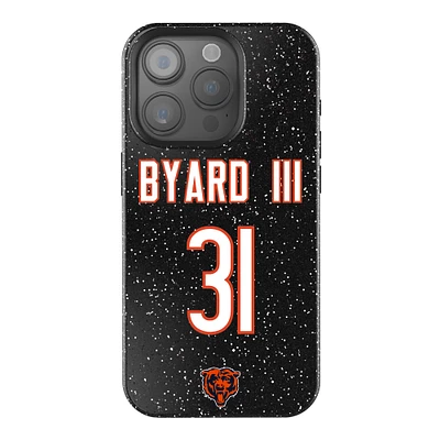 Keyscaper Kevin Byard III Black Chicago Bears Bling iPhone Case