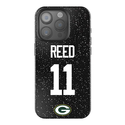 Keyscaper Jayden Reed Black Green Bay Packers Bling iPhone Case