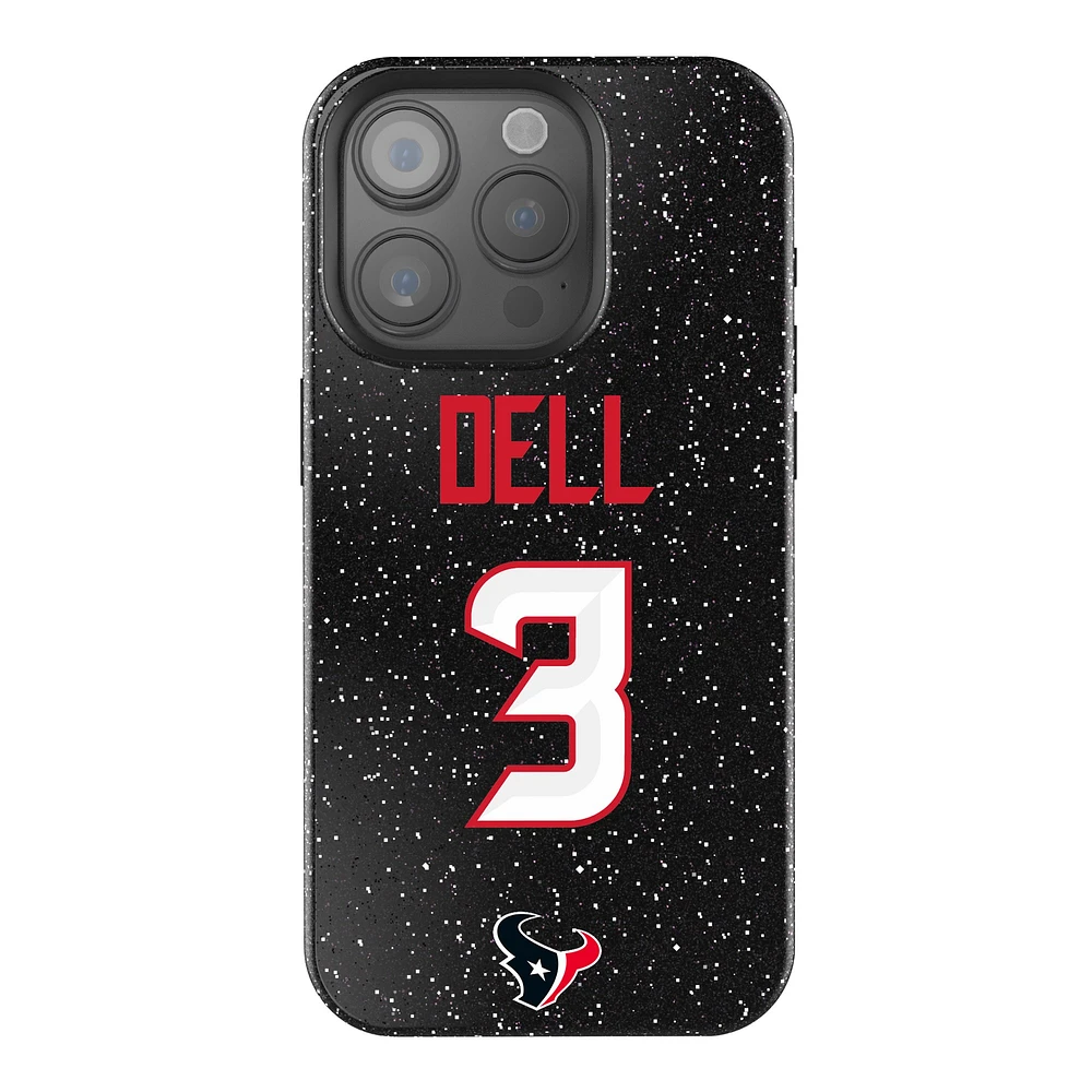 Keyscaper Tank Dell Black Houston Texans Bling iPhone Case