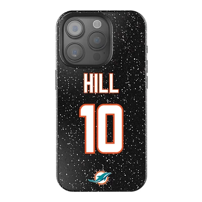 Keyscaper Tyreek Hill Black Miami Dolphins Bling iPhone Case