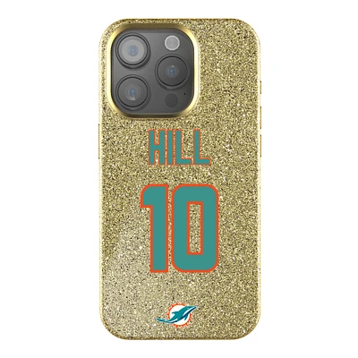 Keyscaper Tyreek Hill Gold Miami Dolphins Bling iPhone Case