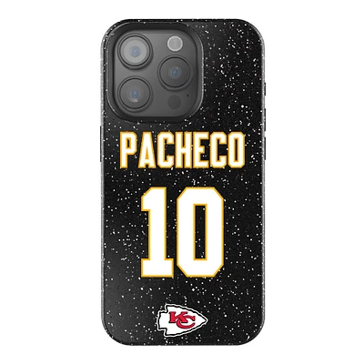 Keyscaper Isiah Pacheco Black Kansas City Chiefs Bling iPhone Case