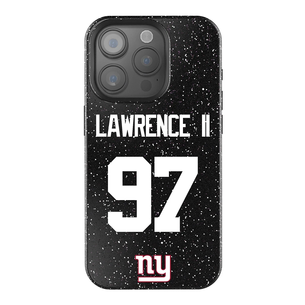 Keyscaper Dexter Lawrence II Black New York Giants Bling iPhone Case