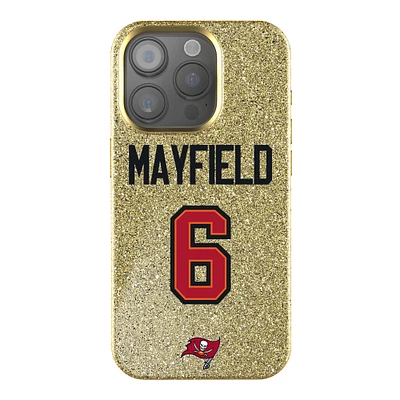 Keyscaper Baker Mayfield Gold Tampa Bay Buccaneers Bling iPhone Case