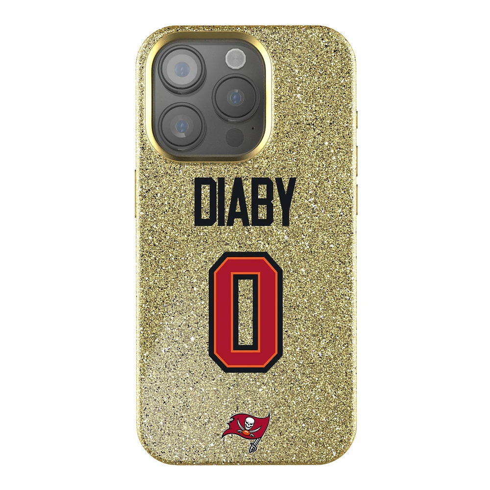 Keyscaper YaYa Diaby Gold Tampa Bay Buccaneers Bling iPhone Case