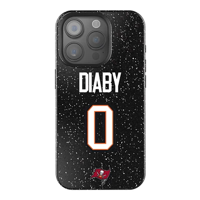 Keyscaper YaYa Diaby Black Tampa Bay Buccaneers Bling iPhone Case