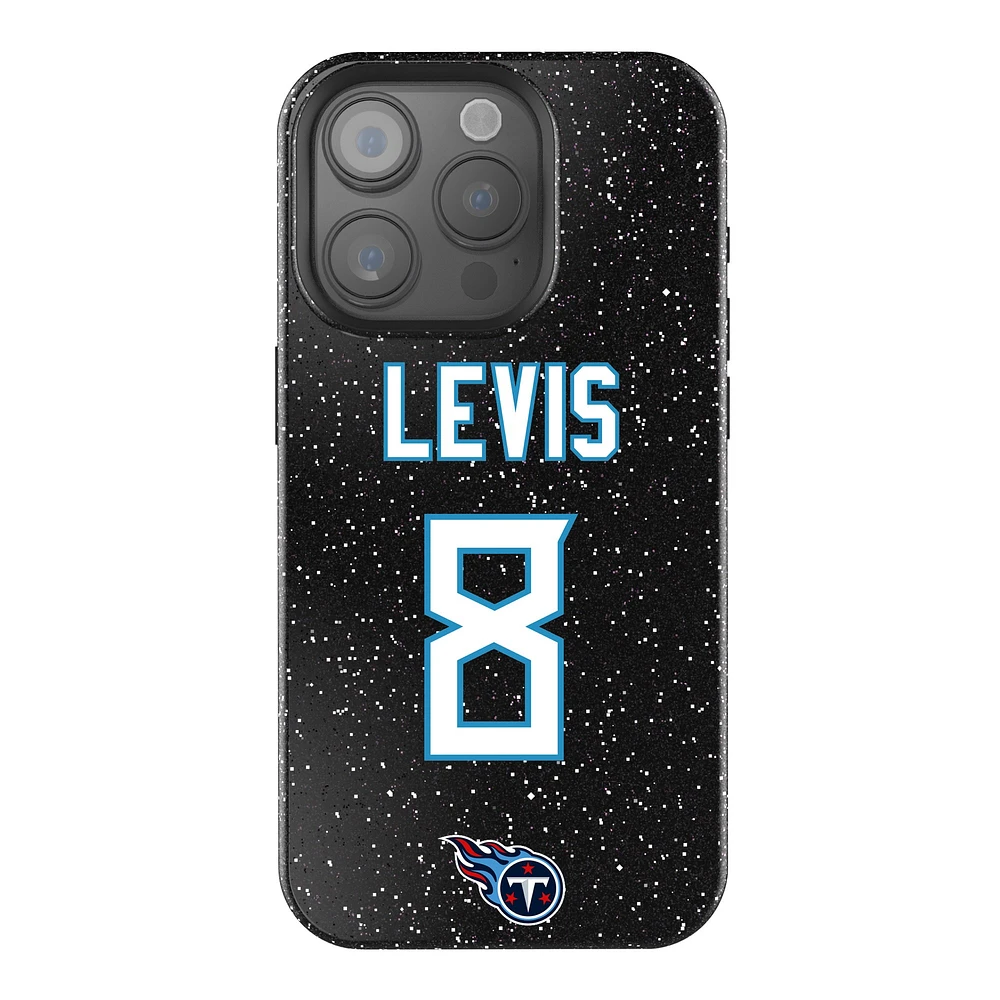 Keyscaper Will Levis Black Tennessee Titans Bling iPhone Case