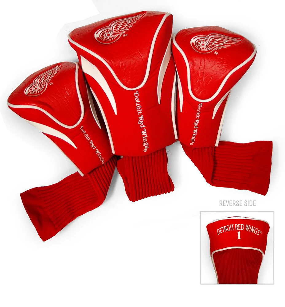 Detroit Red Wings 3-Pack Contour Headcover Set