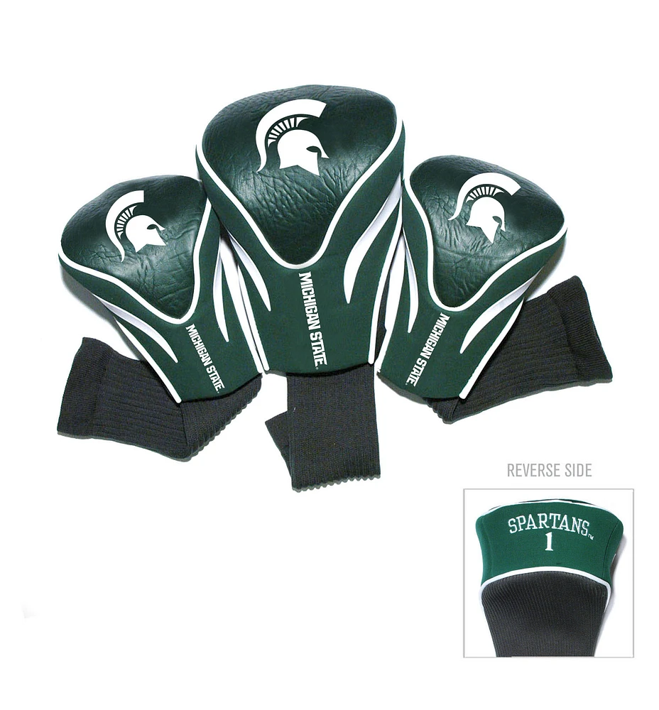 Michigan State Spartans 3-Pack Contour Headcover Set