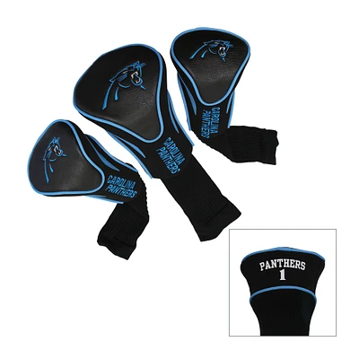 Carolina Panthers 3-Pack Contour Headcover Set