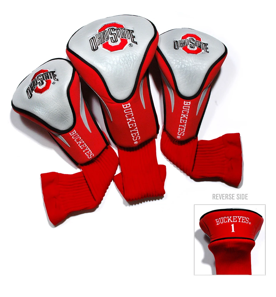 Ohio State Buckeyes 3-Pack Contour Headcover Set