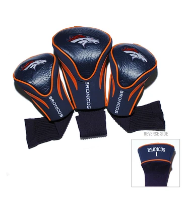 Denver Broncos 3-Pack Contour Headcover Set