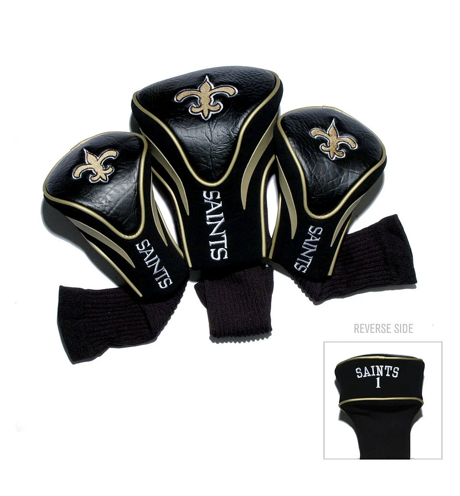 New Orleans Saints 3-Pack Contour Headcover Set