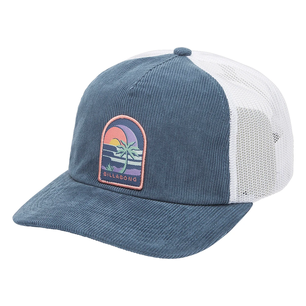 Men's Billabong Light Blue Lounge Trucker Adjustable Hat