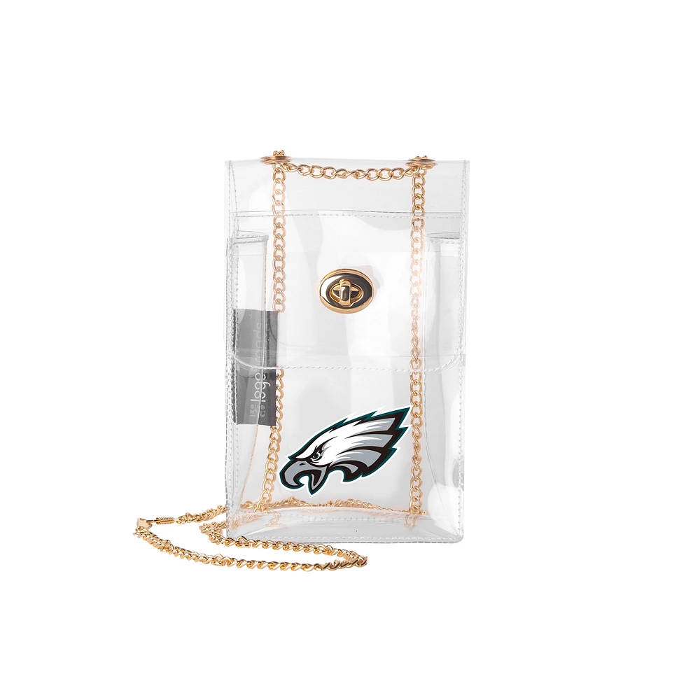 Philadelphia Eagles Clear Essential Crossbody Purse