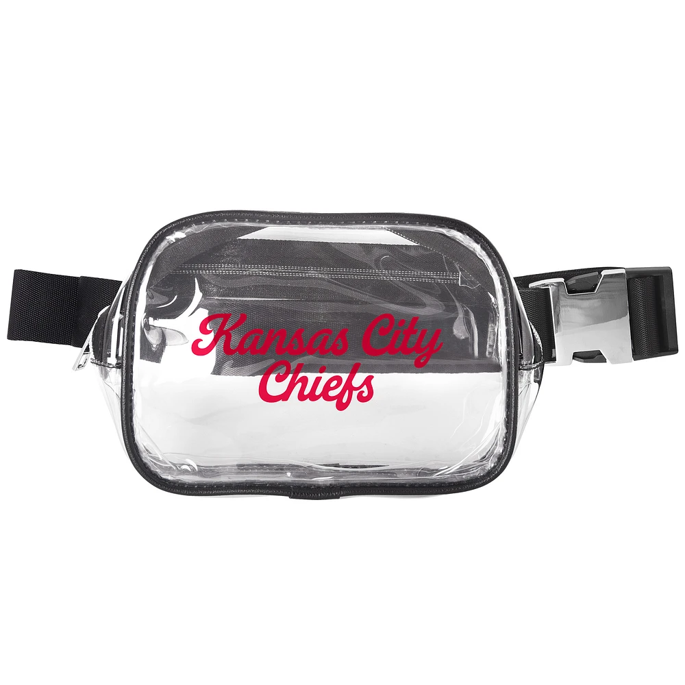 Kansas City Chiefs Clear Belt Bag