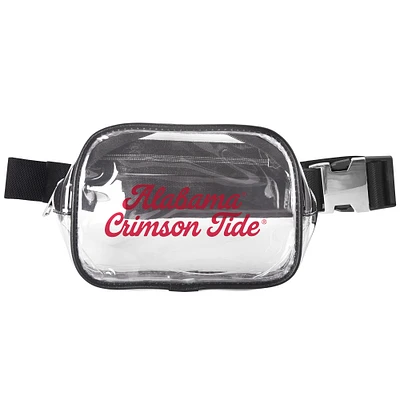 Alabama Crimson Tide Clear Belt Bag