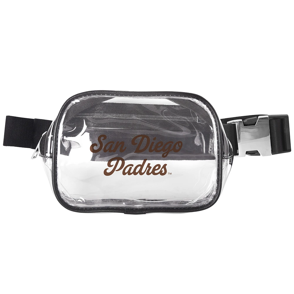 San Diego Padres Clear Belt Bag