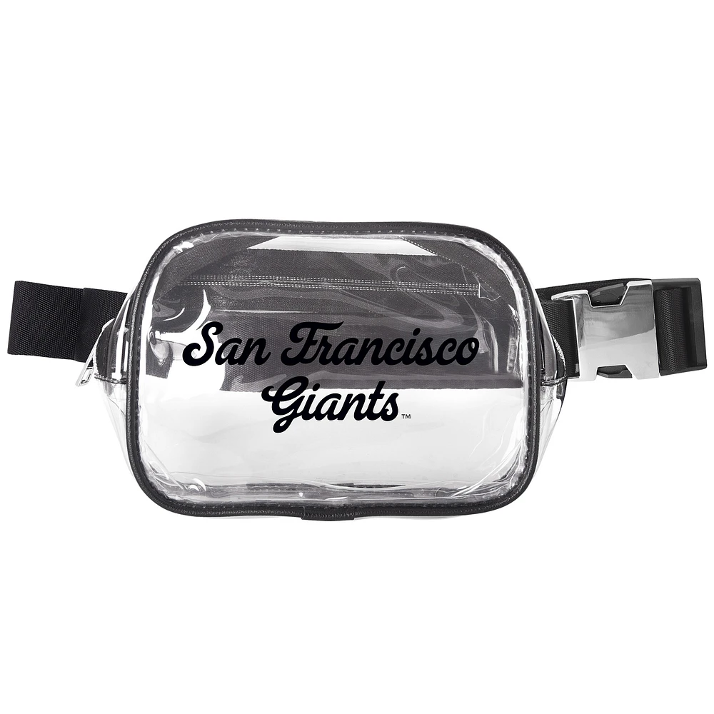 San Francisco Giants Clear Belt Bag