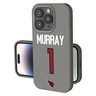 Keyscaper Kyler Murray Gray Arizona Cardinals Ready Soft Touch iPhone Case