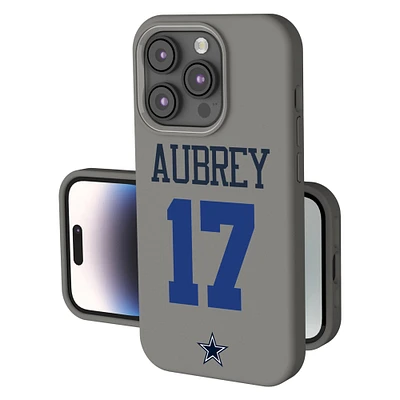 Keyscaper Brandon Aubrey Gray Dallas Cowboys Ready Soft Touch iPhone Case